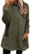 Generisch Hoodie Damen Frauen Comfy Fit Sweatshirt Damen Wintermantel Lockere Wolljacke Langärmeliger Pullover mit Taschen Warm Innenfleece Langarmshirt Locker Winter Pulli Tops Oberteile Bluse