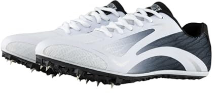 Kraftpaid Scarpe da Atletica Leggera A 8 Unghie,Scarpe Chiodate Atletica Leggera,Scarpe Chiodate da Atletica,8 Chiodi Spikes,Mesh Traspirante,Comodo,per Competizione,Allenamento E Adulti