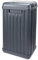 Sensio Home 50 Litre Large Waterproof Motion Sensor Trash Can Dust Bin with Auto Lid, Ozone Function Helps Neutralise Bacteria, Bedroom Bathroom Living Room Office, Black