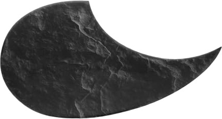 EPIGEIST Selbstklebender Gitarren Schutzaufkleber Pickguard Kommas Förmiges Schlagbrett Kratzschutz Für Akustische Westerngitarre Schnelle Kratzfester Gitarrenzubehör