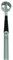 Longridge Recuperador de pelotas de golf Longridge de 15 pies / alcance de 450 cm
