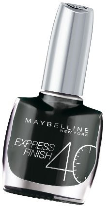 Express Finish Nail Laquer Onyx Black 10ml #809