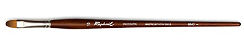 Raphael Precision Long Handle Brush, Filbert, 10