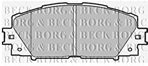 Borg & Beck BBP1986 Front Brake Pads To Fit Honda Civic VIII 06-
