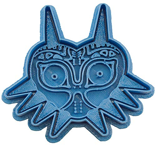 Cuticuter Majora'S Mask The Legend of Zelda Keksausstecher, Blau, 8 x 7 x 1,5 cm