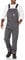 Carhartt Men's Rugged Flex® Relaxed Fit Canvas Bib Overall, Gravel, W30/L30
