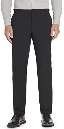 Van Heusen Flex Flat Front Straight Fit Pant - Pantalones Informales Hombre
