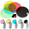 GODOX AD-S11 Filtro Colore Gel + Kit a nido d'ape di griglia Copertura Riflettore per Godox WITSTRO flash AD200 AD360 AD360II-C