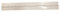 240mm Continuous Metal Piano Hinges White Colour Pack of 10