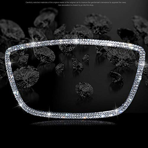 Tcare - Adesivo per volante in lega, per Audi A4L/A3/A6L/Q5/Q3, con strass