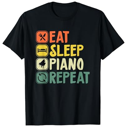 Lustiges Klavier Piano Musik Geschenk Für Pianisten T-Shirt
