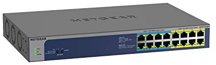 NETGEAR 16-Port Gigabit Ethernet Unmanaged Ultra60 PoE++ Switch