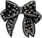 SOIMISS Große Schleife Haarspangen Strass Perle Haarnadeln Perlen Bowknot Krokodilklemmen Haarspange Vintage Glitter Bobby Pins für Frauen Mädchen Party Haarschmuck (Schwarz)