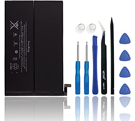 SwarKing Batteria di ricambio A1512 compatibile con Mini 2 iPad Mini 3 A1599 A1600 A1601 A1489 A1490 A1491 con toolkit
