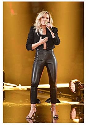 HUANGCHOU Sängerin Helene Fischer 23 Leinwand-Poster, Wandkunst, Deko, Bild, Gemälde für Wohnzimmer, Schlafzimmer, Dekoration, ohne Rahmen: 12x18inch(30x45cm)