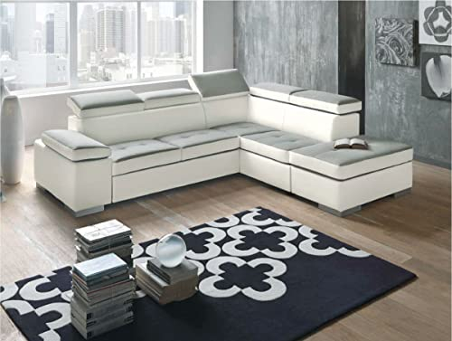 Baldiflex Ausziehbares Ecksofa mit Halbinsel, Verona