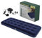 Green Haven Single Airbed with Electric AC Pump – Quick Inflate Blow Up Mattress with Waterproof Flocked Top – Ideal for Camping, Sleepovers & Guests – Includes Mains Pump