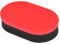 PATIKIL Tisch Tennis Gummi Reiniger Ping Pong Reinigung Schwamm Paddel Reiniger Schläger Pflege Weich Rot Schwarz