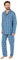 Damart - Pyjama Flanelle Grattée Pur Coton Homme Turquoise Carreaux Taille XL