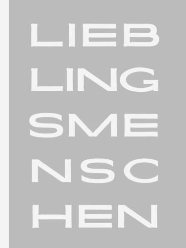 Lieblingsmenschen: Das Freundebuch für Erwachsene zum Ausfüllen, Erinnerungsbuch, Freunde / Familie & Kollegen, Geschenkidee