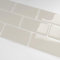 Alwayspon 10 fogli di piastrelle adesive da parete in vinile 3D, autoadesive, impermeabili, paraspruzzi, per cucina, bagno, parete, spessore 3 mm, 30,5 x 15,3 cm