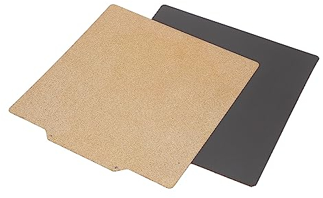 Magnetic Build Plate, 200 X 200mm Double Side Steel Magnetic Build Plate PEI Spring Steel Build Plate Easy to Install Flexible Steel Plate Flex Bed 3D Printer Platforms for VORON