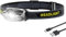 Smiling Shark LED Stirnlampe Wiederaufladbar, Mini Kopflampe mit Weißlicht & Rotlicht Wasserdicht Leichtgewichts für Erwachsene Kinder Outdoor Laufen Joggen Angeln Camping, LED-Headlamp-Mini-Camping