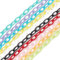 SUNNYCLUE 40Pcs Colorful jewellery Chain Plastic Chains Links ABS Acrylic Cable Curb Chain Bird Toys Black White Yellow Pink Link Chains for jewellery Making Chain Bird Cage DIY Necklace Bracelets