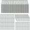 GBACHOOSE Pack of 6460 Brad Nails, 30 mm Galvanised Brad Nails, Galvanised Silver Head Nails