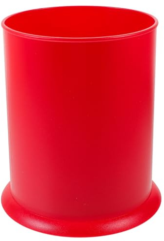 HEMOTON Porte-Couverts De Cuisine Porte-Ustensiles Pour Le Rangement Pot À Cuillères Pour Cuillères Fourchettes Et Baguettes Organisation Du Plan De Travail 16.50 X 14.50 X 14.50 Cm
