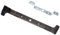 62 cm Rasenmäher Messer + Messerhalter kompatibel mit Brill Rider Junior 63/63-6-5 / 63M