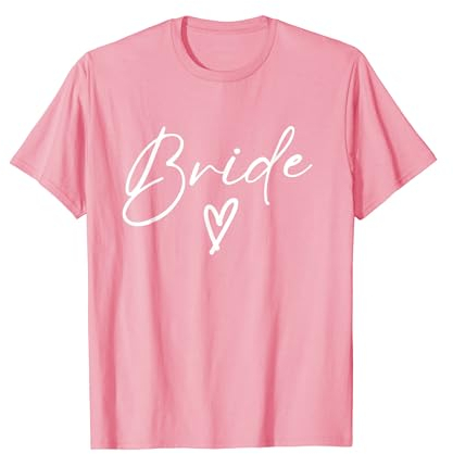 Braut JGA Junggesellinnenabschied Herz Bride to be Braut T-Shirt