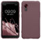 kwmobile Hülle kompatibel mit Samsung Galaxy Xcover 5 Hülle - weiches TPU Silikon Case - Cover geeignet für kabelloses Laden - Grape