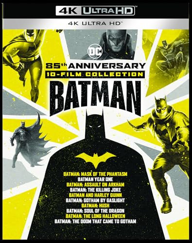 Batman 85th Anniversary Collection [4K UHD] [Blu-ray] [Region Free]