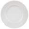 Genevieve Lethu 545265 Lot de 6 Assiettes Plates Modèle Grain de Riz - Faïence Blanche - Ø 27 cm