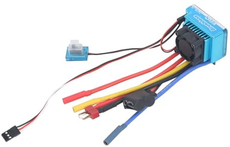 RC Car Brushless ESC, 80A Brushless ESC Wasserdichte Bremsleistungsregelung Elektronischer Geschwindigkeitsregler für RC Car RC Boat