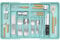 Lifewit Grand Range Couverts, Rangement Couvert Tiroir Cuisine, Extensible de 54.1 jusqu'à 91,4 cm de Large, Organisateur en Plastique pour Couverts, Cuillères, Fourchettes, Couteaux, Turquoise