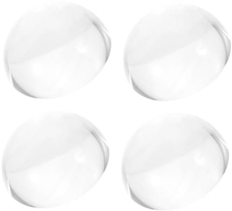 TEHAUX 4stücke Briefbeschwerer Aus Glas Zum Nähen Für Kalligraphie Durchsichtige Kristallkugelgewichte Als Schnittmustergewicht Und Patchwork-stoffgewichte