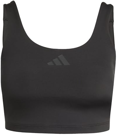 adidas Damen Optime Workout Twist Light Support Bra Tank Tanktop (1er Pack)