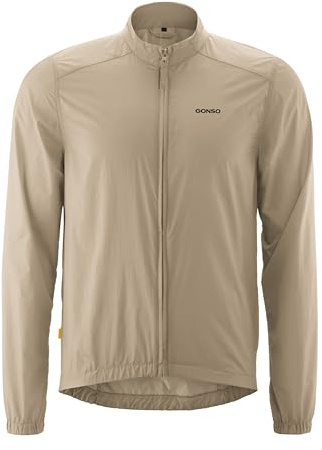 Gonso Adventure Jacket Wind M Herren, Leichte Windjacke & Fahrradjacke | Für Outdoor & Laufen, Locker sitzend, Winddicht, Atmungsaktiv, Perfekt für das ganze Jahr