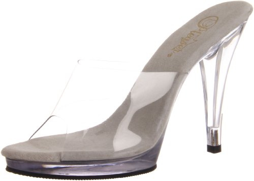 Fabulicious FLAIR-401 FLA401/C/M, Offene Sandalen, Transparent (Clear CLR), 45 EU (13 UK)