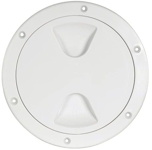 Osculati Tappo ispezione a Vite Bianco 102 mm