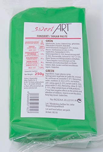 Rollfondant sweetArt 250 g Grün