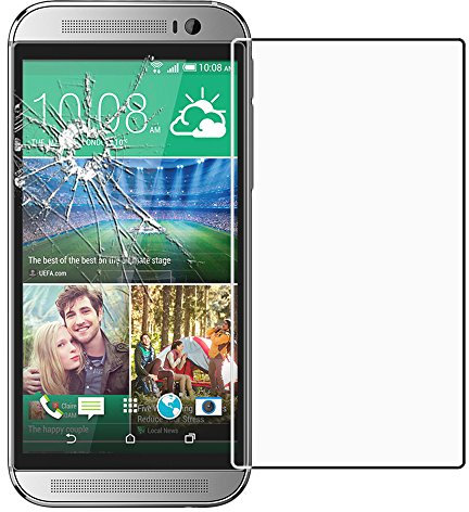ebestStar - Verre trempé Compatible avec HTC One M9, One Hima Film Protection Ecran Vitre Protecteur Anti Casse, Anti-Rayure, Pose sans Bulles [Appareil: 144.6 x 69.7 x 9.6mm, 5.0'']