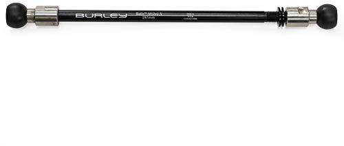 Burley Unisex – Erwachsene Ballz Steckachse, Schwarz, 197mm