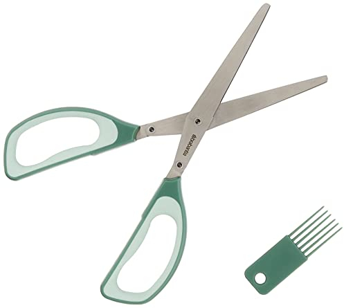 Brabantia - Ciseaux à herbe plus outil de nettoyage - Jade Green