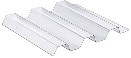 Sollux® PVC Profilplatten Trapez 70/18 farblos 1095mm(B) x 2500mm(L)