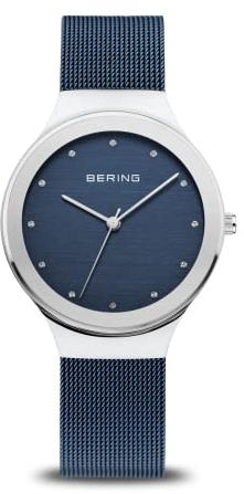BERING Damen Uhr Quarz Movement - Classic Collection mit Edelstahl und Saphirglas 12934-307 - 3 ATM