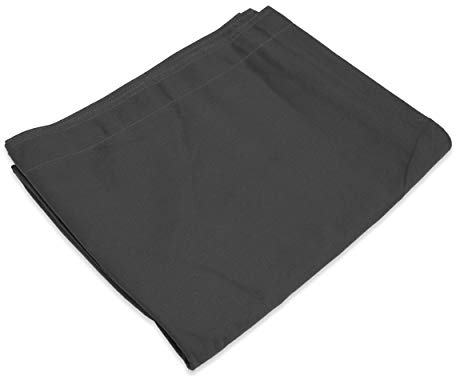 Green Bean Square XXL Riesensitzsackhülle 140x180 cm - Baumwollbezug - Indoor Sitzsackhülle - Bean Bag Bezug - Sitzsackbezug ohne Füllung - Lounge Chair Baumwolle Hülle - flauschig - Dunkelgrau