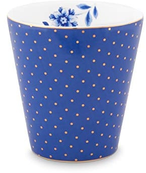 PIP STUDIO 51002239 Royal Dots blau Becher ohne Henkel klein 0,23 l (1 Stück)
